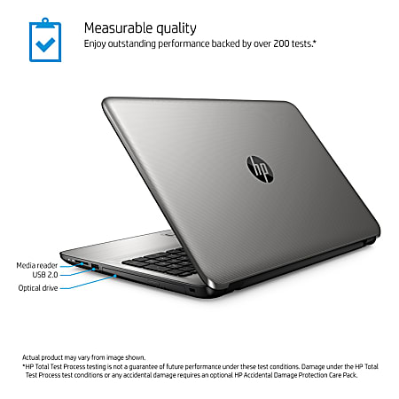 HP 15 ay052nr Laptop 15.6 Screen 6th Gen Intel Core i3 4GB Memory