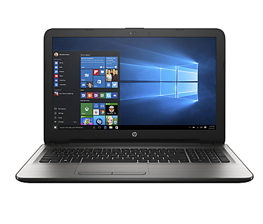 HP 15-ay052nr Laptop, 15.6" Screen, 6th Gen Intel® Core™ i3, 4GB Memory, 1TB Hard Drive, Windows® 10 Home