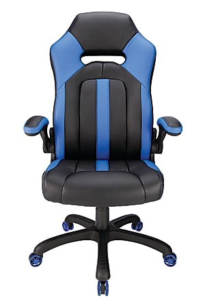 Gaming Chair Blueblack, Leather Chair Office Depot