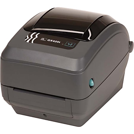 Zebra GX420t Thermal Transfer Printer - Monochrome - Desktop - Label Print