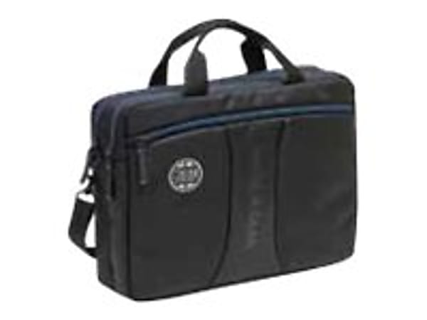 Wenger JETT - Shoulder bag for tablet / notebook - black/blue