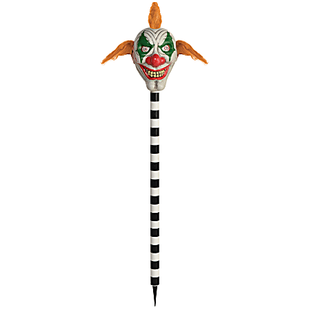 Amscan Clown Stake, 48” x 12” x 6”, Orange