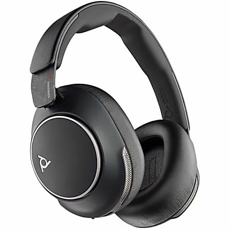 Poly Voyager Surround 80 UC Headset - Stereo - Wireless - Bluetooth - 98 ft - 20 Hz to 16 kHz - Ove - 8G7T9AA