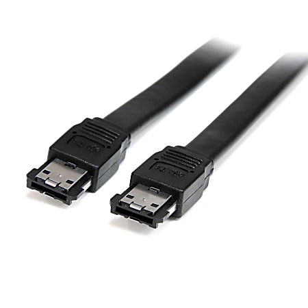 StarTech.com Shielded External eSATA Cable - Serial ATA external cable - Serial ATA 150 - 7 pin external Serial ATA (M) - 7 pin external Serial ATA (M) - 91 cm