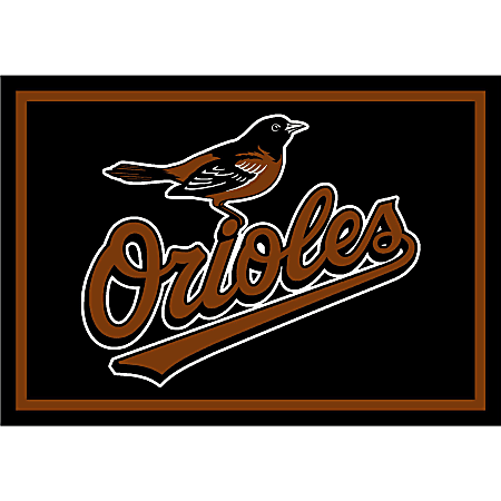 Imperial MLB Spirit Rug, 4' x 6', Baltimore Orioles
