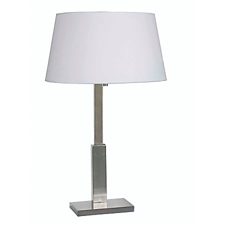 Kenroy Aegis Table Lamp, 27"H, Silver