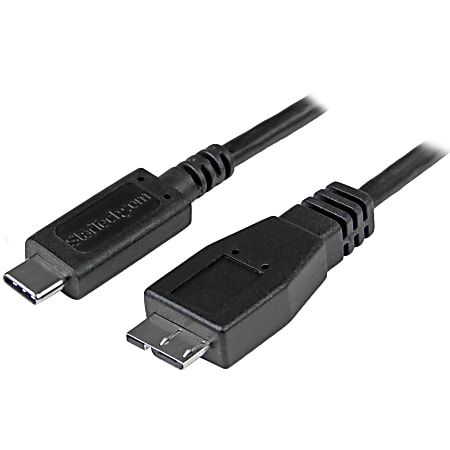 StarTech USB 2.0 Type-A to Micro-USB Cable (Black, 6)