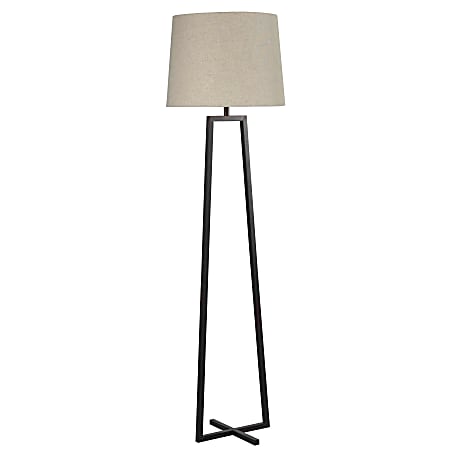 Kenroy Ranger Floor Lamp, 58"H, Bronze