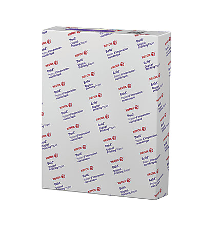 Xerox Bold Digital Printing Paper 1 Ream Letter Size 100
