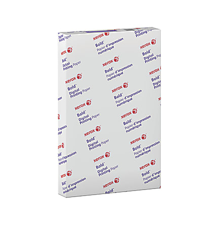Xerox® Bold Digital™ Printing Paper, 1 Ream, Ledger Size (17" x 11"), 100 (U.S.) Brightness, 80 Lb Cover (216 gsm), FSC® Certified, Ream Of 250 Sheets