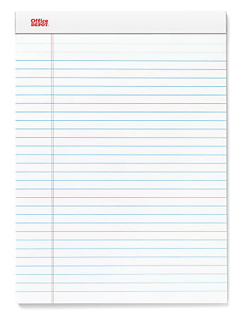 ♡♡ Office Depot Brand Writing Pads 8 12 x 11 34 LegalWide Ruled
