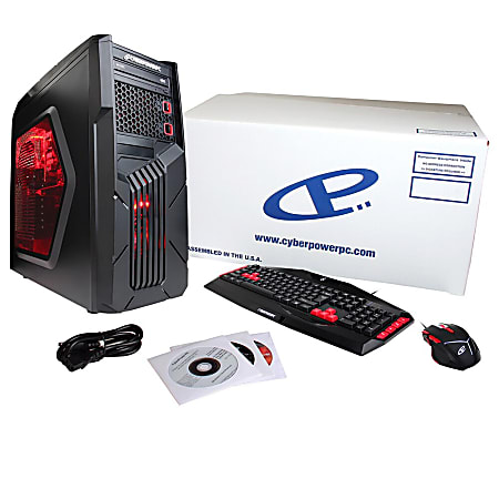 Best Buy: CyberPowerPC Gamer Ultra Desktop AMD FX-Series 8GB Memory 1TB  Hard Drive Black/Blue GUA1000BST