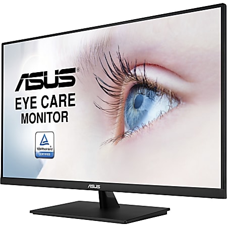 ASUS 31.5" 1440P Monitor (VP32AQ) - QHD (2560 x 1440), IPS, 100% sRGB, HDR10, 75Hz, Speakers, Adaptive-Sync/FreeSync, Low Blue Light, Eye Care, VESA Mountable, Frameless, DisplayPort, HDMI, Tilt - 32" Class - 2560 x 1440 - 1.07 Billion Colors