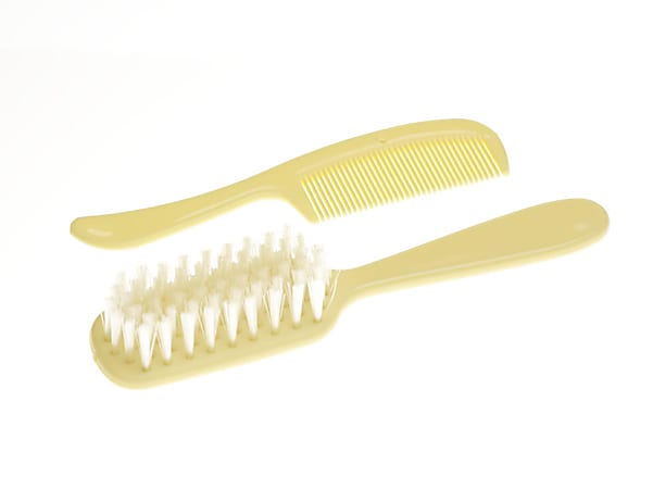 Medline Baby Comb & Brush Sets, Ivory, Pack Of 144