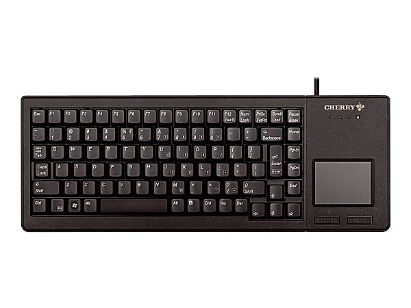 CHERRY XS Touchpad Keyboard, 0.71" x 14.72" x 5.47", Black, G84-5500 XS