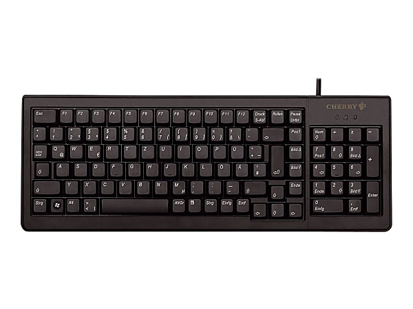 CHERRY G84-5200 XS Complete Keyboard - Keyboard - PS/2, USB - QWERTY - US - black