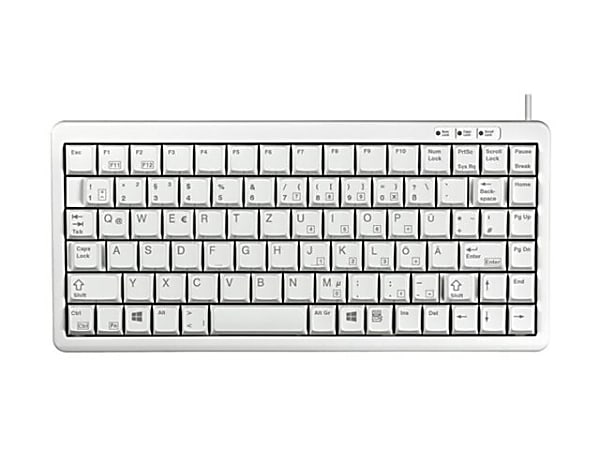 CHERRY ML4100 - Keyboard - PS/2, USB - US - light gray