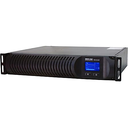 Minuteman PRO-RT PRO1500RT 1500 VA Tower/Rack mountable UPS - PRO-RT Series: line-interactive rack/tower/optional wallmount UPS; LCD display; 1500VA/1050 Watts; 120V; (6) on-battery receptacles; (2) surge-only receptacles; automatic voltage regulation