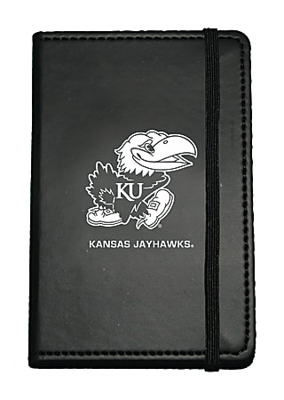 Markings by C.R. Gibson® Leatherette Journal, 3 5/8" x 5 5/8", Kansas Jayhawks