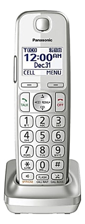 Panasonic® Expansion Handset For KX-TGE463S/474S/475S Phone Systems, KX-TGEA40S