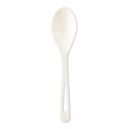 World Centric® Cutlery, Spoon, 6", White, 1,000/Carton