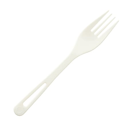 World Centric PLA Forks, White, Pack Of 1,000 Forks