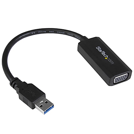 StarTech.com USB to VGA Video Adapter with On board Driver Installation 1920x1200 - Office Depot