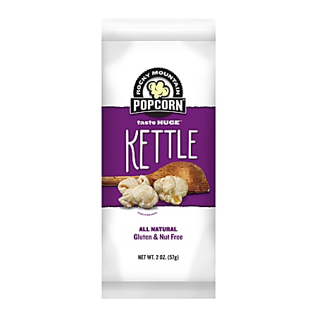 Rocky Mountain Popcorn Kettle Popcorn, 2 Oz, Pack Of 12