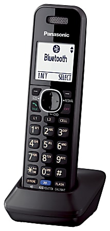 Panasonic® KX-TGA950B DECT 6.0 Cordless Expansion Handset For Panasonic KX-TG9541B Expandable Phone Systems