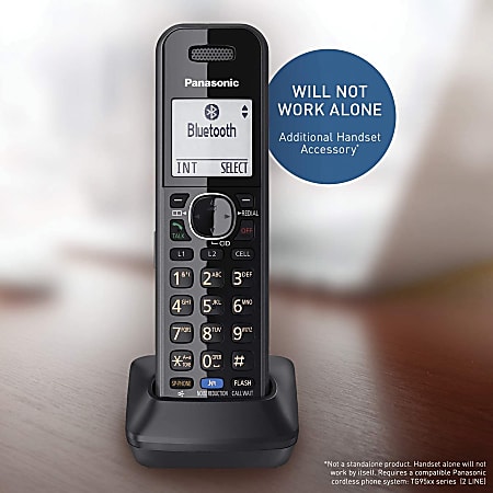 Panasonic KX TGA950B DECT 6.0 Cordless Expansion Handset For