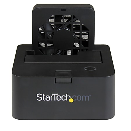 External hard drive dock outlet