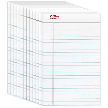 Notepads, Narrow Rule, 50 White 5 x 8 Sheets, 12/Pack Notepads, Narrow Rule, 50 White 5 x 8 Sheets, 12/Pack