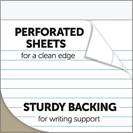   Basics Narrow Ruled Lined Writing Note Pad, 5 inch x 8  inch, White, 12 Count (12 Pack of 50 pages) : Office Products