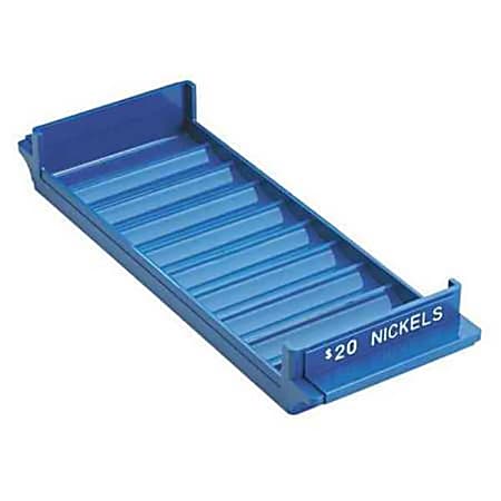 MMF Industries™ Porta-Count® System Coin Trays, Nickels-$20.00, Blue