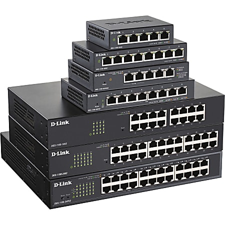 D-Link DGS-1100-05PDV2 Ethernet Switch - 5 Ports -