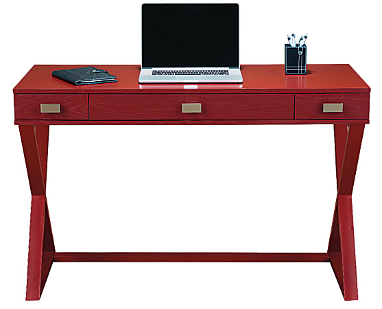 See Jane Work® Kate Writing Desk, Red