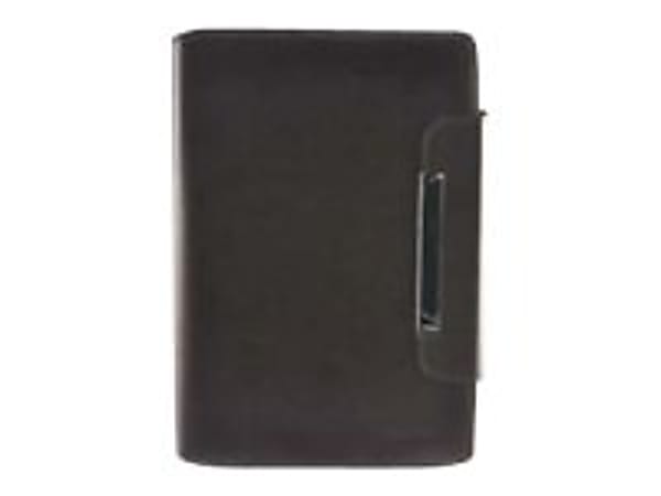 Gear Head Genuine Leather Slim Portfolio LFS3800BRN - Case for tablet - genuine leather - brown - for Apple iPad mini