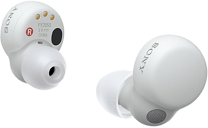 Sony® LinkBuds S Truly Wireless Noise-Canceling Earbuds, White,