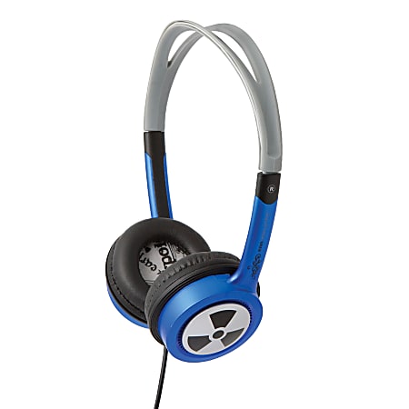 iFrogz™EarPollution™ Toxix Stereo Headphones, Blue