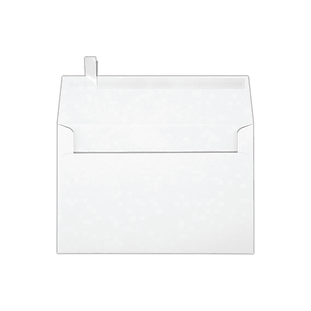 LUX Invitation Envelopes A9 Peel Press Closure White Pack Of 1000 ...