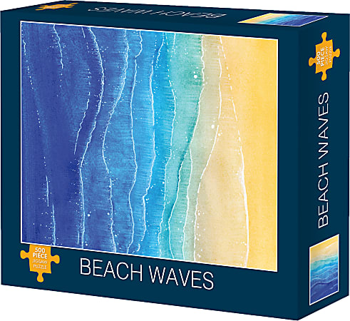 Willow Creek Press 500-Piece Puzzle, Beach Waves