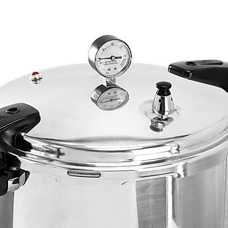 MegaChef Large Capacity 24 Qt Aluminum Stovetop Pressure