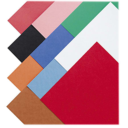 SunWorks Construction Paper, 11 Assorted Colors, 12 x 18, 150 Sheets per Pack, 2 Packs