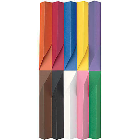 SunWorks Construction Paper 12 x 18 Assorted Pack Of 50 - Office Depot