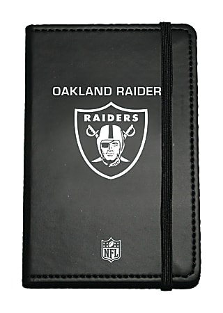 Markings by C.R. Gibson® Leatherette Journal, 3 5/8" x 5 5/8", Oakland Raiders