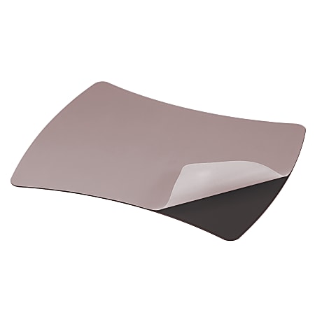 Office Depot® Brand Suzy Desk Pad, 18 9/10" x 24" x 1/5", Mocha