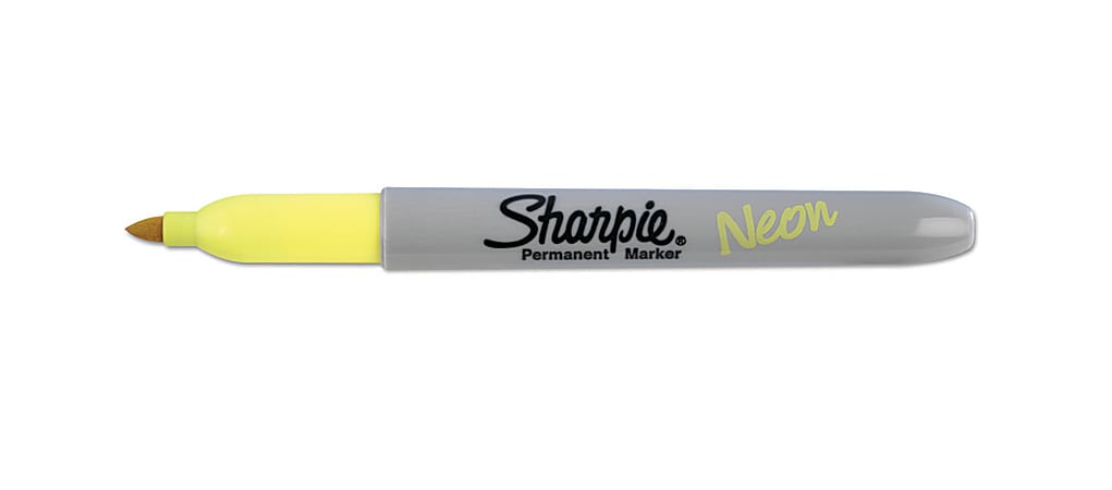 Yellow 2024 permanent marker