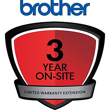 Brother Warranty/Support - 3 Year Extended Warranty (Upgrade) - Warranty