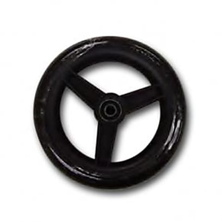 Medline Walker Caster Assembly, Rear, Black