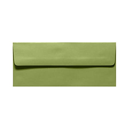 LUX #10 Envelopes, Peel & Press Closure, Avocado Green, Pack Of 1,000